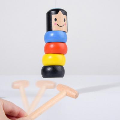 China Mr. Immortal Wooden Trick Magic Magic Box Illusion Desalen Kids Toy Immortal Man Toy for sale