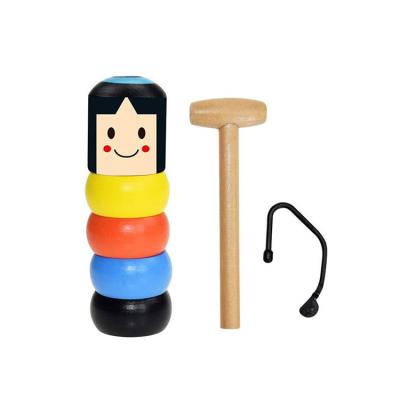 China Kids Toy Desalen Magic Magic Tricks For Professionals Desalen Wooden Man Magic Wooden Magic Trick for sale