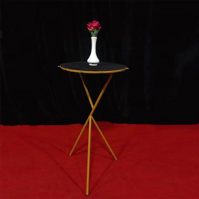 China NEW Desalen Classic Magic Stage Magic Props Tricks Magic Illusion Wizard Table Trick Tripod Folding Table for sale