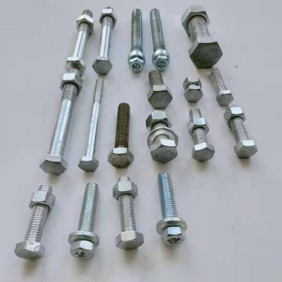 China Carbon steel hex bolt making machine ss316 hex bolt hex head bolts for sale