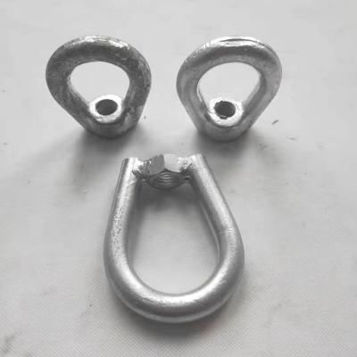 China Carbon Steel Nut Eye Bolts Lifting Eye Nuts m4 Eye Nut for sale