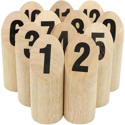 China New Design Wooden Ring Toss Game Set With Hard Rubber Outdoor Throwing Carry Bag for sale