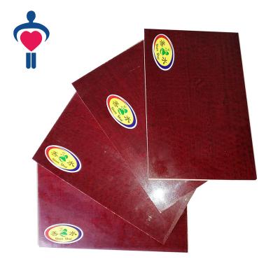 China Contemporary Construction Grade Red Pine Plywood For Plywood Construction Shuttering Film Faced Plywood for sale