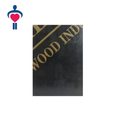 China Exterior Waterproof Black Film Faced Plywood / Construction Shuttering Plywood With 1220 x 2440 x 20mm for sale