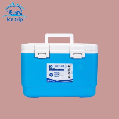 China Professional Camping Waterproof Fresh Cooler Box Plastic Ice Box High Capacity Cooler Box for sale