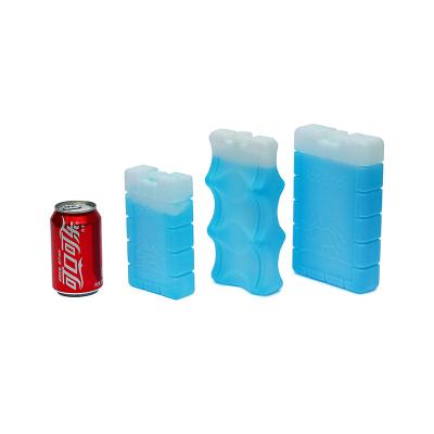 China Factory Direct Sale Waterproof Wholesale Rectangle Keep Warm Or Cool Ice Pack/Cooler Brick Plastic Ice Pack For Cooler Box for sale