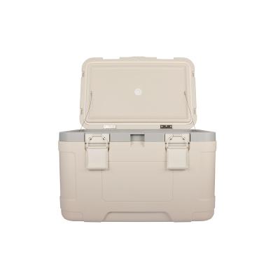 China 50L Rotomolded Waterproof High Quality Outdoor Ice Chest Cooler Box Insulated Hard Cooler Box For Camping for sale