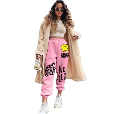 China Anti-Wrinkle Waist Trouser For Women Thick Sweatpants Women Shape Streetwear Fall 2022 Women Clothes for sale