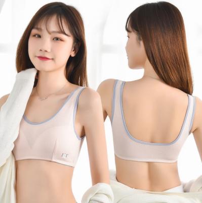 China QUICK DRY cotton girls bras for sports with 3D print cute bra for school girls growth without underwire teenage lingerie for sale