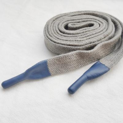 Cina I cavi molli del cotone dell'estremità del silicio per le magliette felpate hanno personalizzato le punte del silicone in vendita