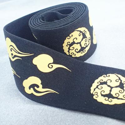 China Banda elástica impresa silicón multicolor amistoso 3D de Eco en venta