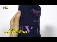 Silicone Puff Transfer Labels