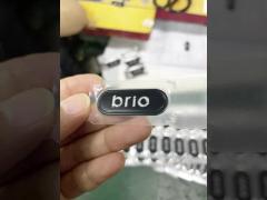 Customized Free Shape TPU Clothing Tags Labels