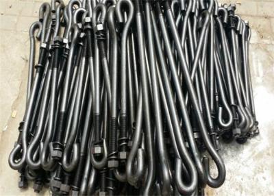 China Hardware T Type / J Type Foundation Anchor Bolts M16 For Concrete Mining Industry for sale