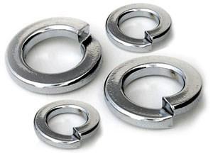 China Custom Strong Locking Steel Flat Washers , M10 Carbon Steel Disc Spring Washer for sale