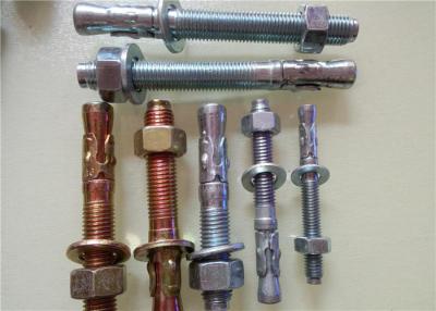 China Zinc Plated M32 Wedge Concrete Anchors , Safety Wedge Bolt Screw Anchor for sale