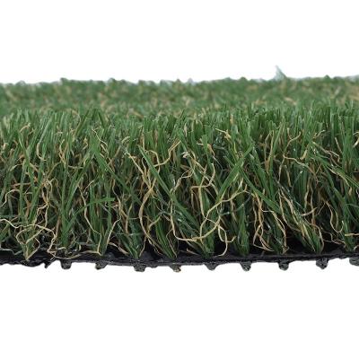 China Garden.hotel 35MM Lawn 1000Dtex Artificial Synthetic Grass For Garden for sale