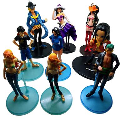 China Different Styles Wholesale Anime PVC Japan Anime PVC Action Numbers Children Gift Toys for sale