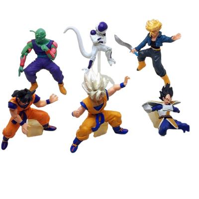 China 6 Different Styles 6 Pcs/Set Cartoon Doll Toy Hot Anime Figure Game Characters PVC Collectible Figures for sale