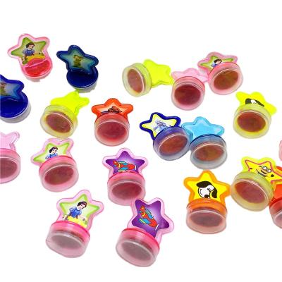 China Lovely Children Toys Heart Stamp Toy Self Inking Cartoon Figures And Animals Stamp For Kids Gifts for sale