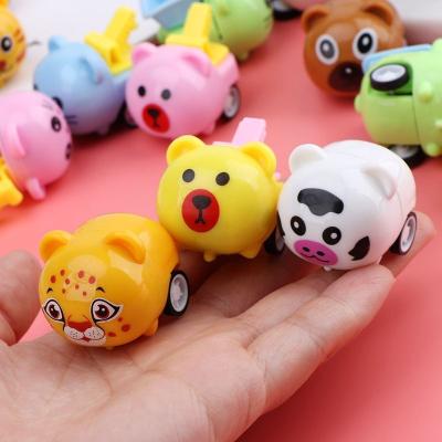 China Kids Toys Mini Animals Shapes Pull Back Toy Car Model Car Toys For Children Kids Baby Vehicle Toys for sale