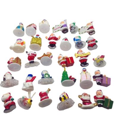 China Plastic Small Toys Mini Toy Christmas Snowman Cartoon Dolls Children Toys For Children for sale