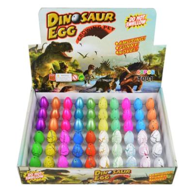 China Kids Toys 60 PCs/Box Novelty Magic Hatching Growing Expanding Dinosaur Egg Growing Dinosaur Toys Water Egg Toys for sale