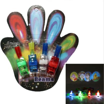 China Children's Toys LED Night Lights Glow Light Luminescent Set Ring Lamp Color Finger Party Party for sale