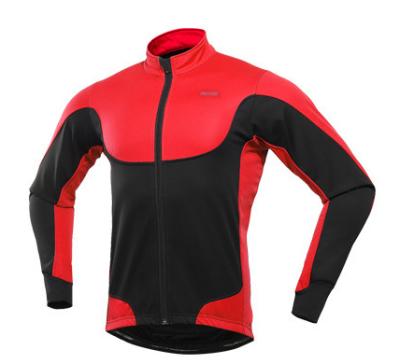 China OEM Custom Winter Warming Warming Jacket Waterproof / Windproof Cycling Clothing Waterproof / Breathable for sale