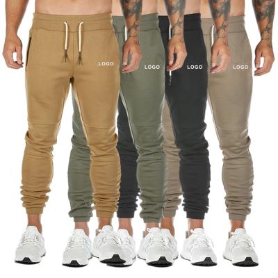 China New Design Breathable Wholesale Towel Hanging Men Slim Fit Track Pants Mens 100% Cotton Sports Sweatpants for sale