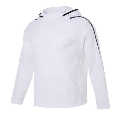 China Custom White Front Pocket Cotton Hoody Men Casual OEM Low Moq High Quality Finished Sizes Breathable for sale