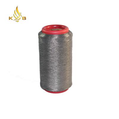 China Silver And Gold Metallic Type Nylon Polyester Yarn Lurex Yarn MH Anti-UV for sale