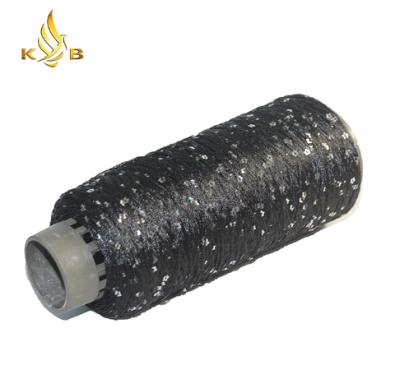 China We can supply more fancy knitting yarn 100% polyester sequin yarn for sale