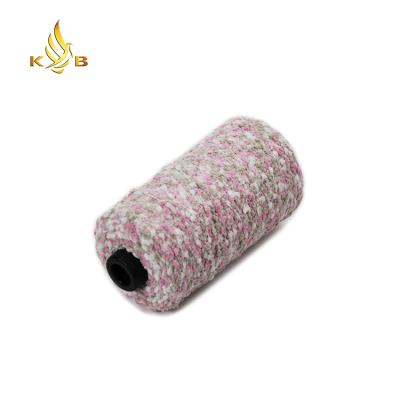 China Abrasion-Resistant 100% Polyester Knot Knot Thread Yarn Naps Fancy 6NM for sale