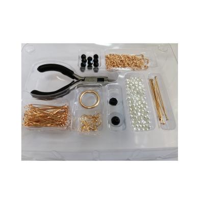 China 2021 Earring Jewelry Making Kit Diy Making Supplies For Gift For Girls Jewelry Crystal Bracelet Gift for sale