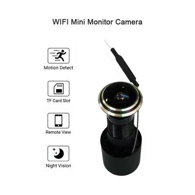 China High-definition motion detection M1t wifi cloud 1080P cloud storage PTZ mini network cctv electronic cat eye camera for sale