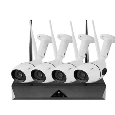 China Two Way Audio CCTV Kits 1080p Wifi Outdoor Cameras House Home Security Camera System for sale