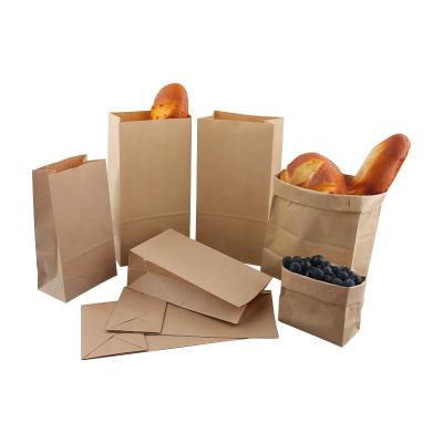 China Recyclable Vertical Food Grade SOS Brown Eco-friendly Paper Bags YQ P1-2 Kraft Paper Coffee Bag Kraft Paper With Customized Size for sale