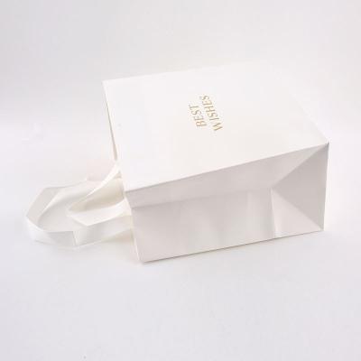 China Customized Recyclable Logo Matte Black Wine Alcohol Beer Beverage Bottle Gift Packaging Paper Bags With Ribbon For Souvenir Wedding for sale