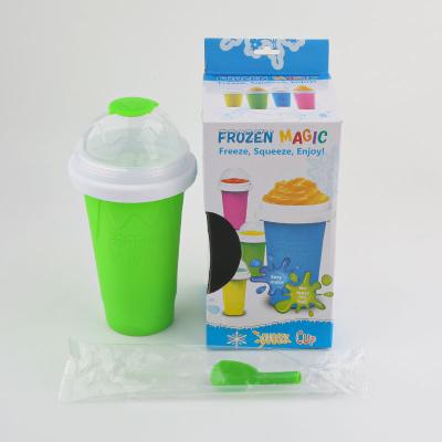 China Food Grade Soggy Safe Silicone Cup Tiktok Amazon Squeeze Maker Viable Hot Selling Soggy Mug for sale