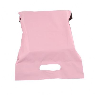 China 100% printing courier poly bag express plastic self-sealing poly bag custom made matte pink biodegradable mailer packing bag for clothes for sale