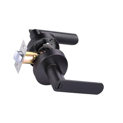 China Application Zinc Alloy Wholesale Price Wide Heavy Duty Tubular Passage Door Handle Round Rosette Lever Lock High Quality Entrance Door for sale