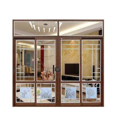 China Magnetic Sliding Window Windows Screen Specification for Thailand Aluminum Profile Single Pane Sliding Windows for Commercial for sale