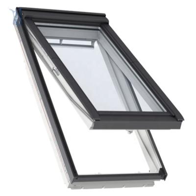 China Magnetic Screen Broken-deck Aluminum Under Awning Window Impact Resistant Horizontal Centripetal Opening Aluminum Tent Window for sale