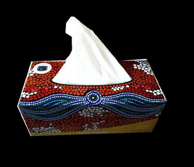 China Eco-friendly Comfortable Disposable Soft Tissue Paper Box Package Facial Tissue Suppliers for sale