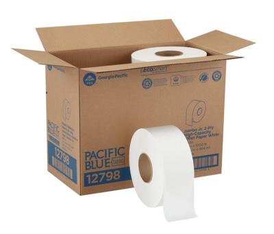 China Roll Paper Wholesale facotry cheap jumbo roll toilet paper jumbo bath roll tissue for sale