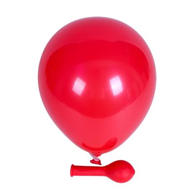 China Party decoration party needs latex small size red balloons standard color of 5 inch latex balloons for sale