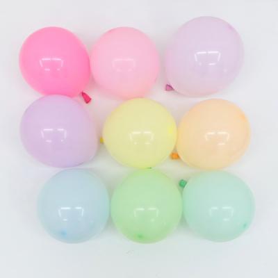 China 5 Inch Baby Shower Theme Globos Candy Color Macaron Decorative Latex Party Decoration Balloons for sale