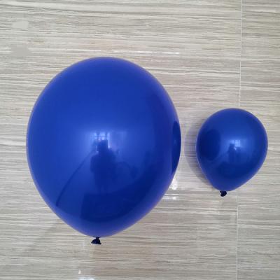 China Small Bridal Shower Wedding Decro 5 Inch Qualatex Latex Balloons Dark Blue Navy Blue Balloons for sale