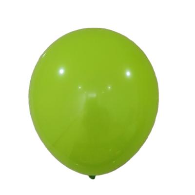 China Hot sale party decoration 12 inch bear fruit green latex balloons for 1st birthday party decoration for sale